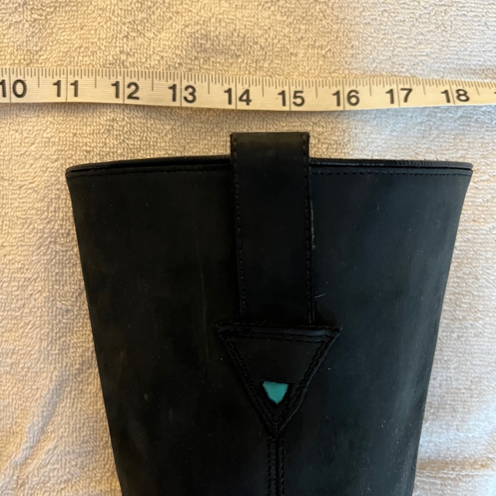 John Fluevog Black Heeled Boots - Picture 7 of 17
